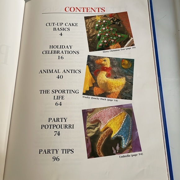 Baker’s Easy Cut-Up Party Cakes 1993 Kraft General Foods PIL, Ltd - Picture 4 of 5